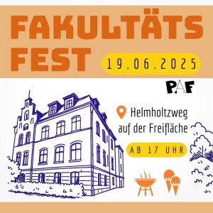 Mehr über den Artikel erfahren Fakultätsfest SoSe 25