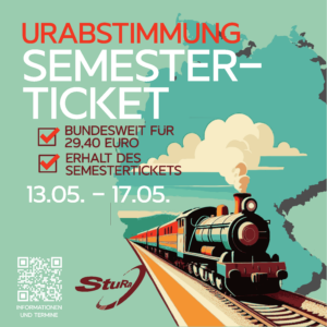 Mehr über den Artikel erfahren Urabstimmung zum Semesterticket