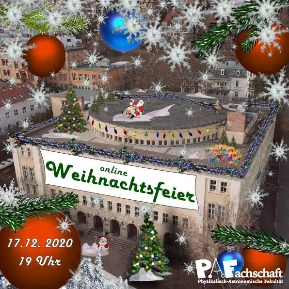 You are currently viewing Online Weihnachtsfeier des FSR PAF