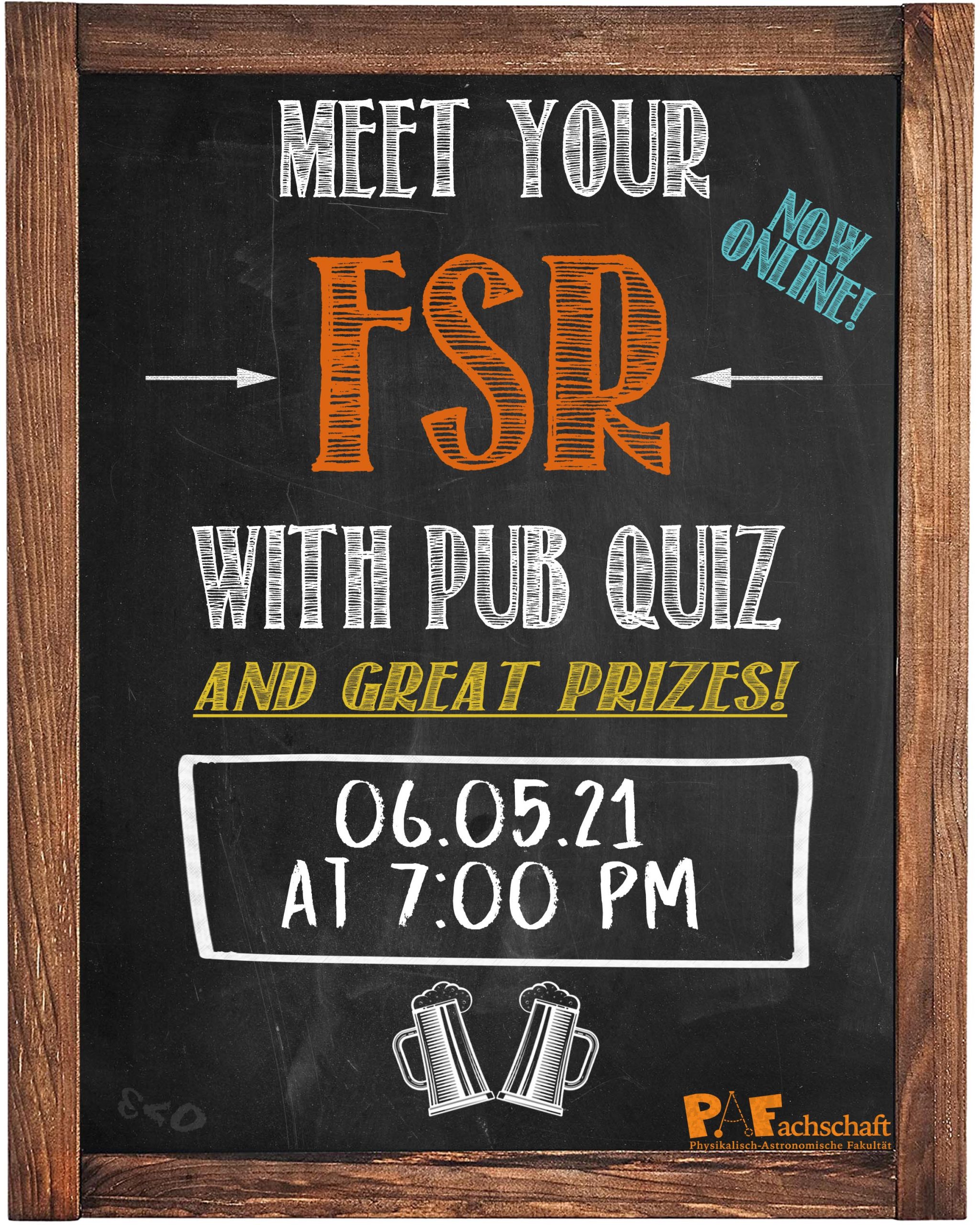 You are currently viewing Meet Your FSR Pub Quiz – 06.05.21 07:00 pm