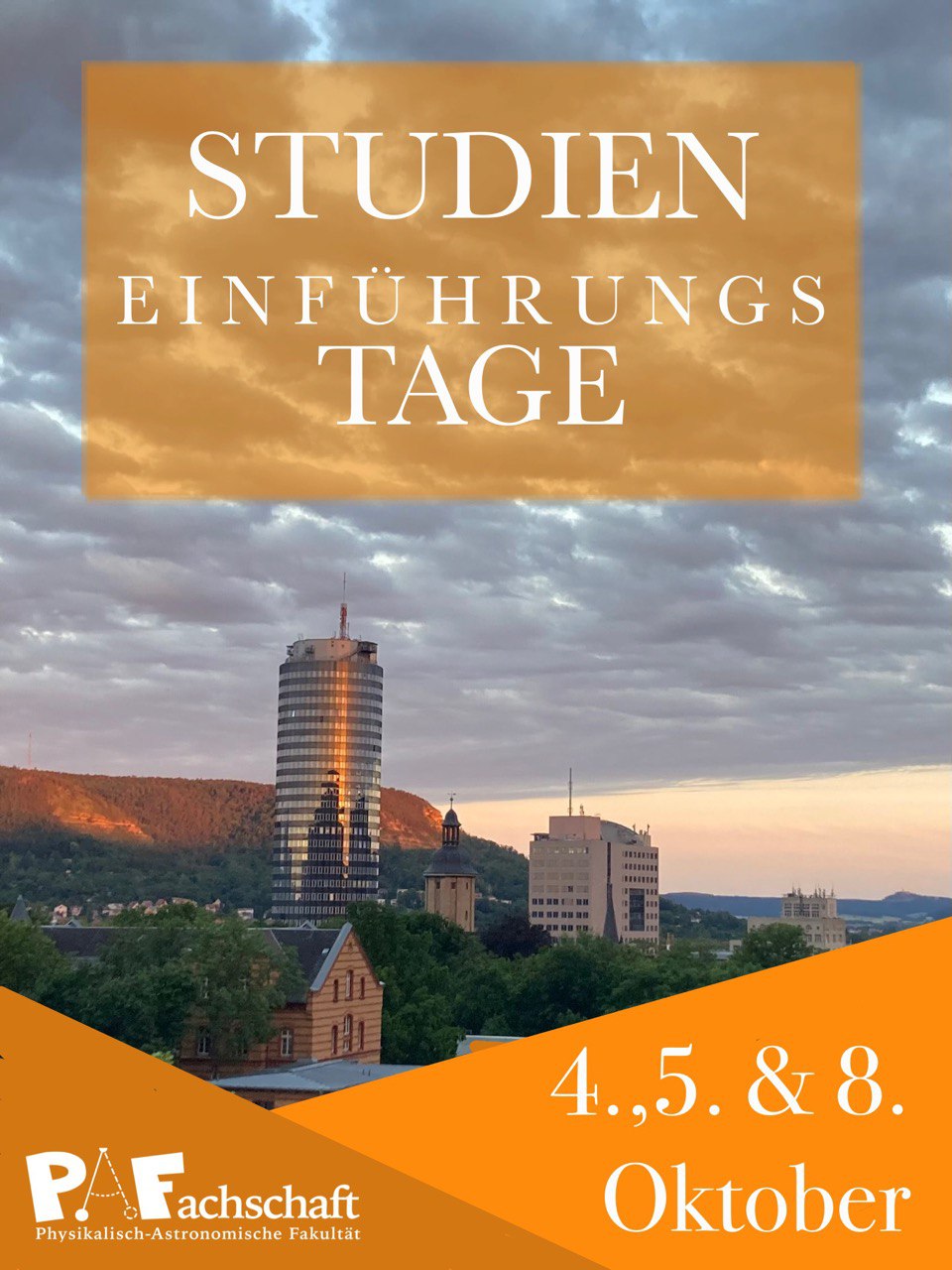 Read more about the article Studieneinführungstage Wintersemester 22/23, 4., 5. und 8. Oktober