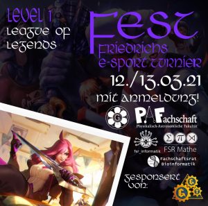 Read more about the article E-Sport Turnier: FEST – 12./13.03.21