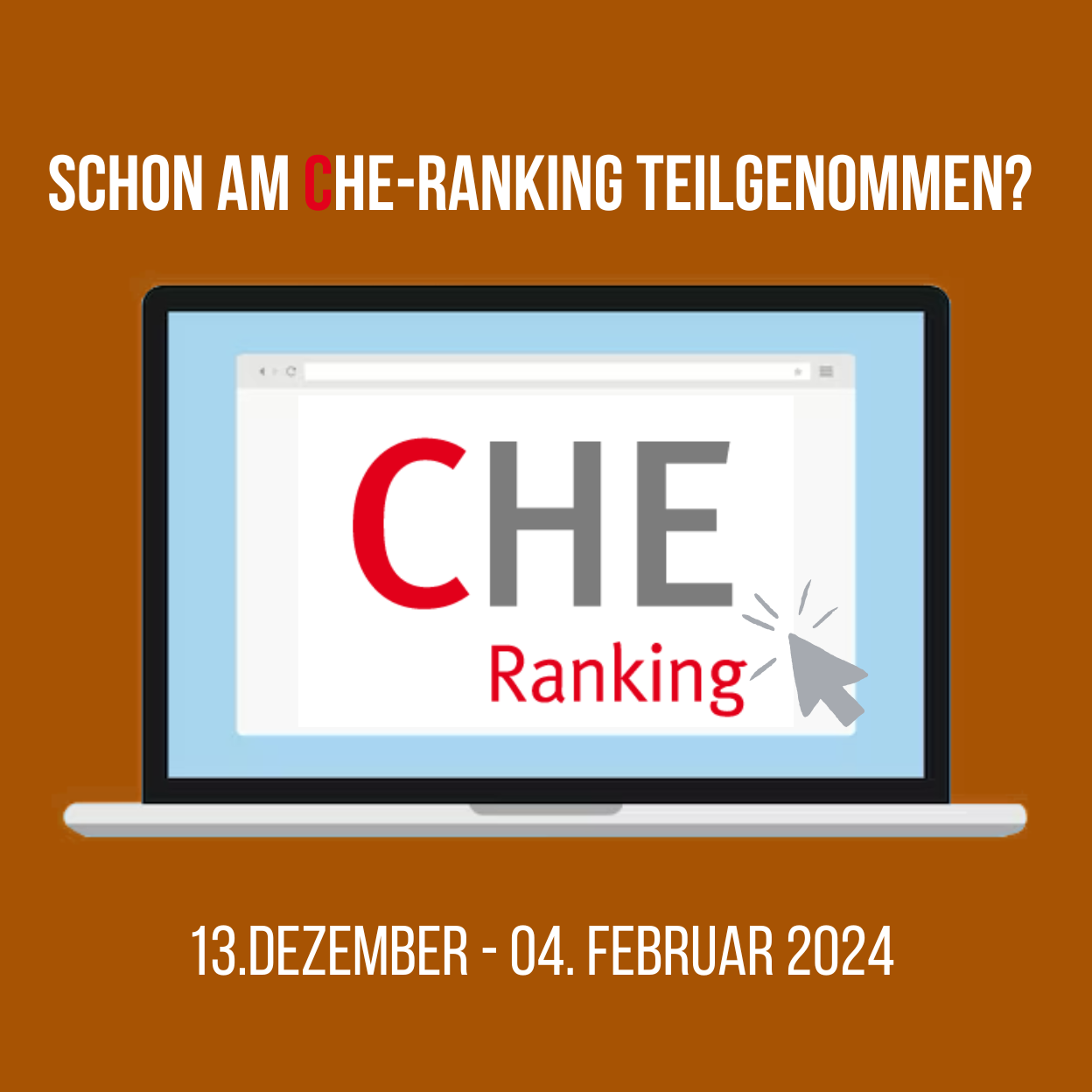 Sie betrachten gerade CHE-Ranking 2023/2024